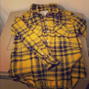 Plaid flannel shirt